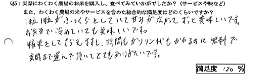 1粒1粒がふっくらとしていて甘みが広がってずっと美味しいです。お弁当で冷めていても美味しいです